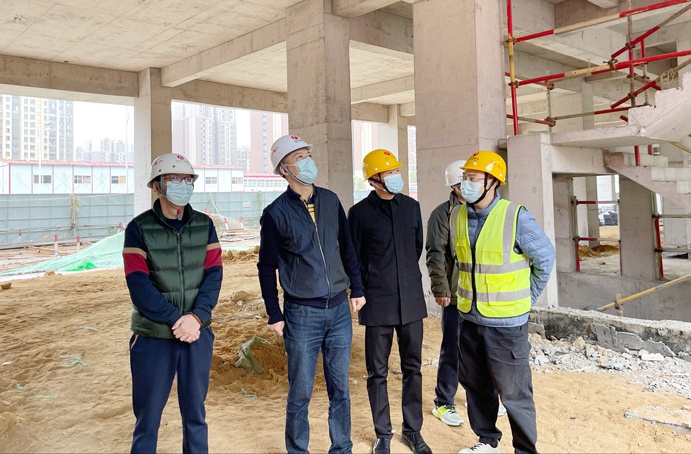 市政公用集團(tuán)黨委委員、副總經(jīng)理葛威敏到泉邦產(chǎn)業(yè)園項目檢查安全生產(chǎn)工