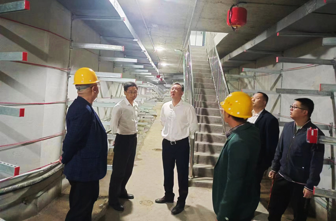 徐旭前往南昌縣河洲路項目、小藍(lán)大道快速化項目調(diào)研