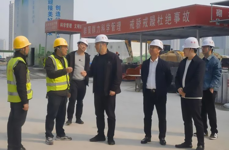 徐旭前往杭政儲出（2023）4號地塊項目調(diào)研指導(dǎo)