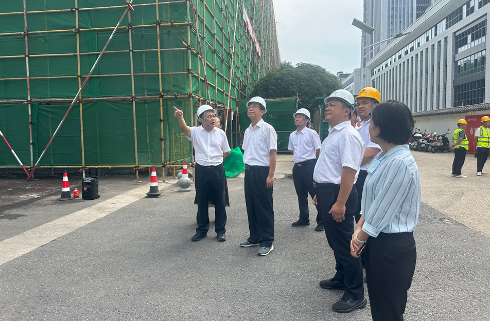 南昌市人大常委會副主任、黨組成員王強(qiáng)一行到新建區(qū)老舊小區(qū)改造項目檢查調(diào)研